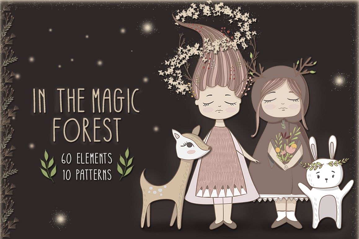 In the magic forest example image 1
