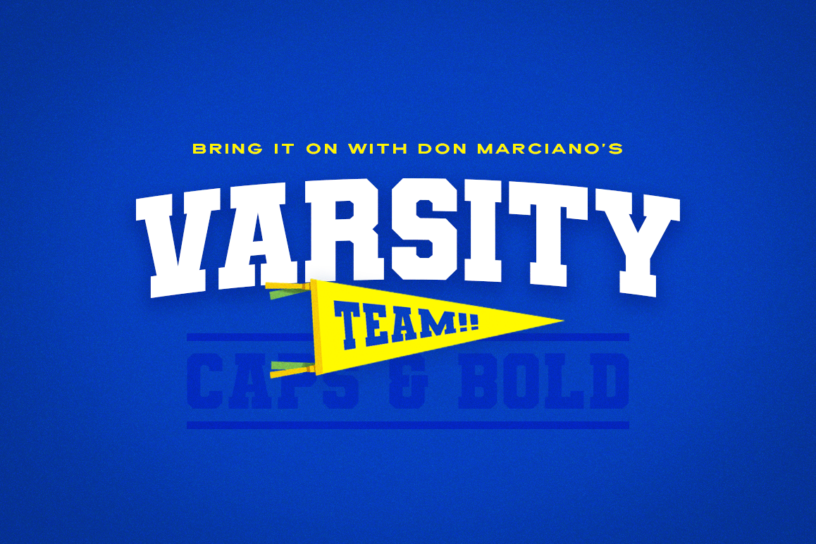 Varsity Team Sports Font example image 1