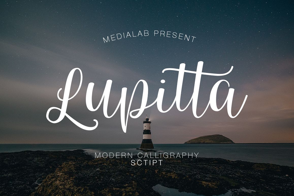 Lupitta Script example image 1
