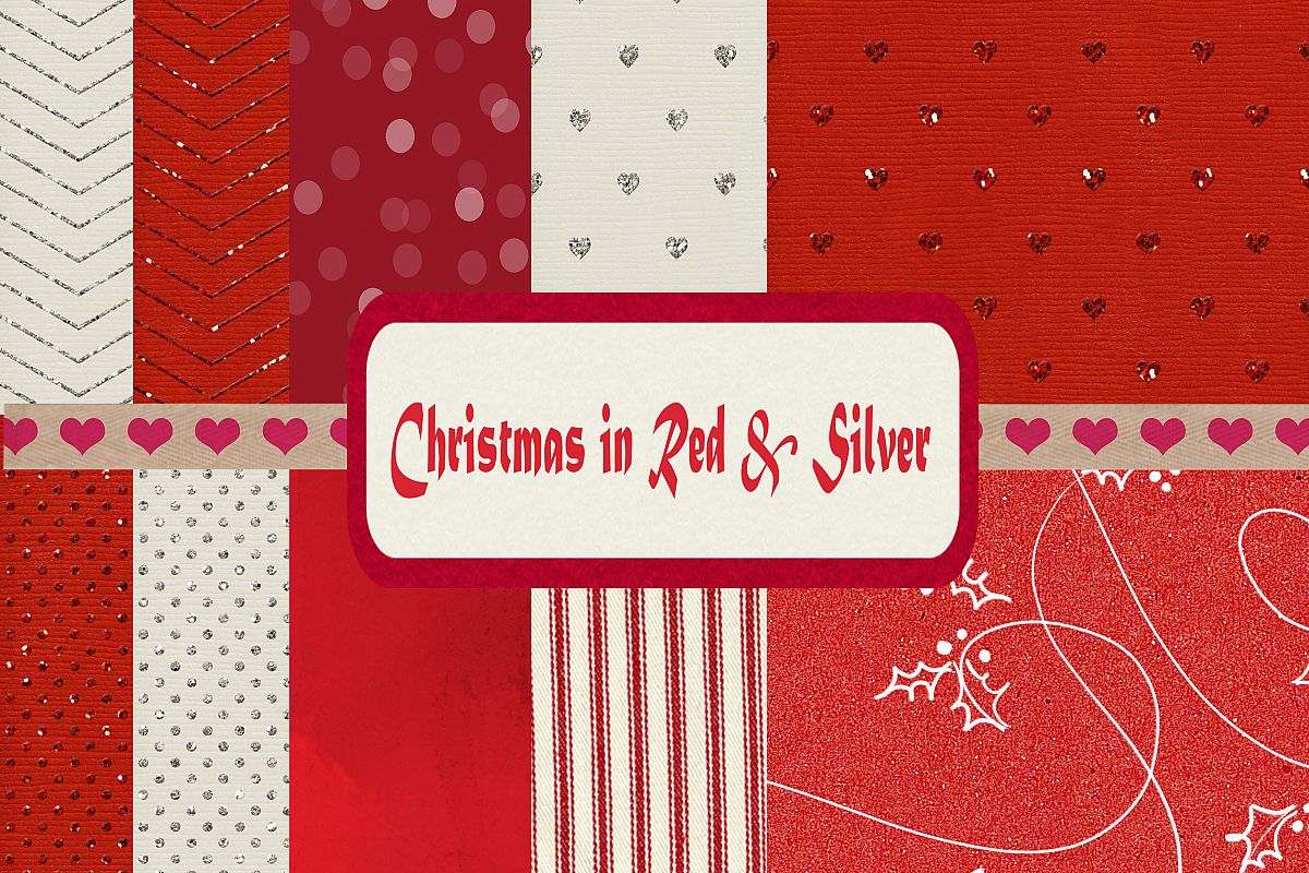Christmas in Red & Silver example image 1