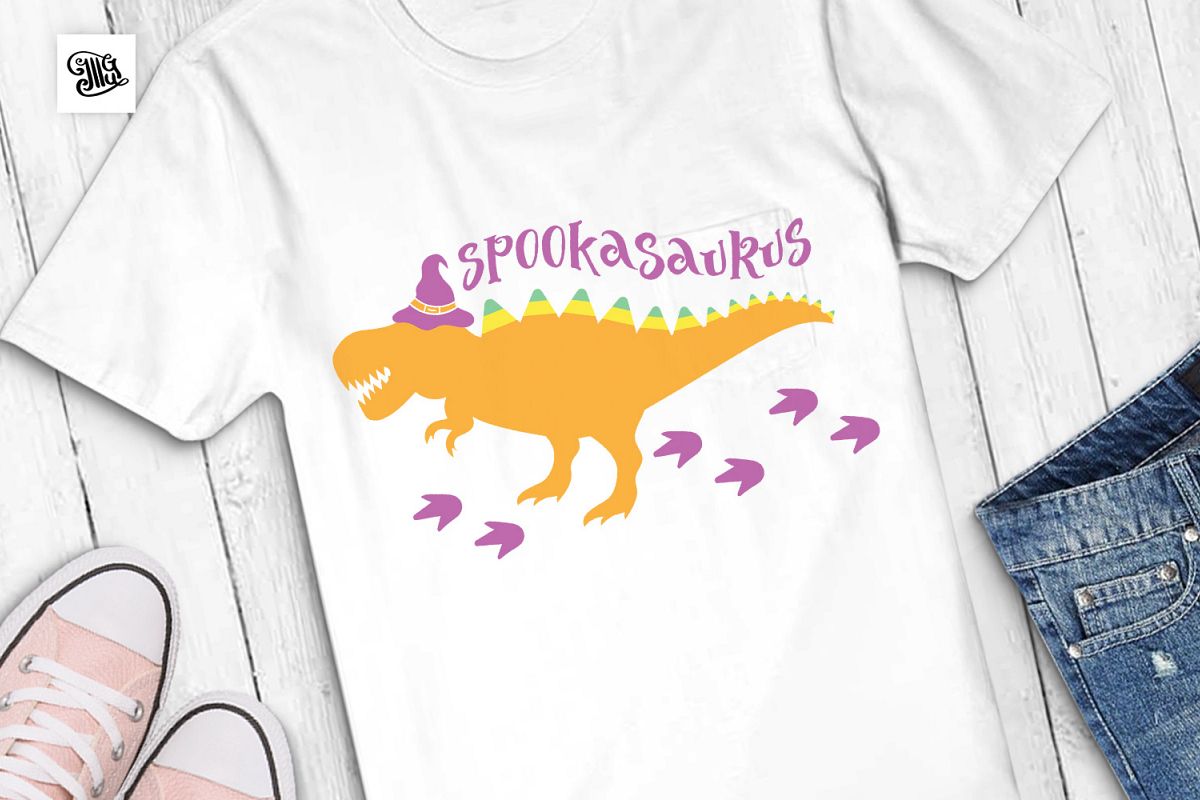 Spookasaurus - Halloween dinosaur example image 1