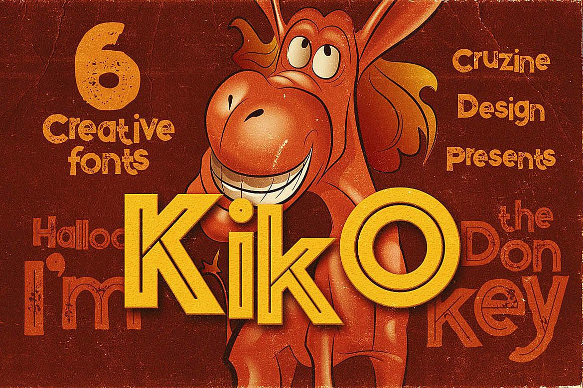 Kiko - Funny Display Font example image 1