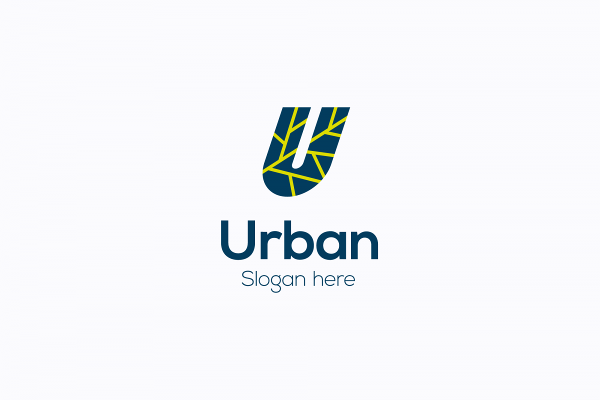 U urban logo example image 1