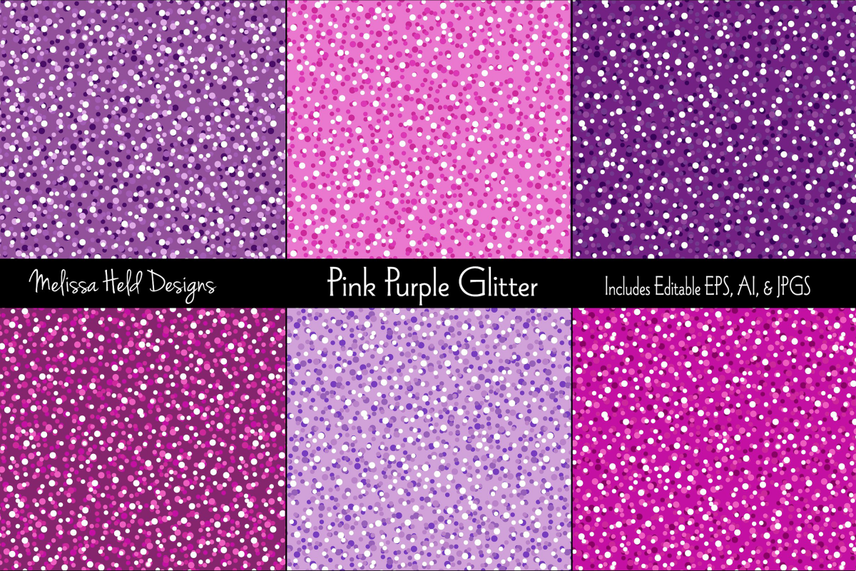 Pink and Purple Glitter Backgrounds example image 1