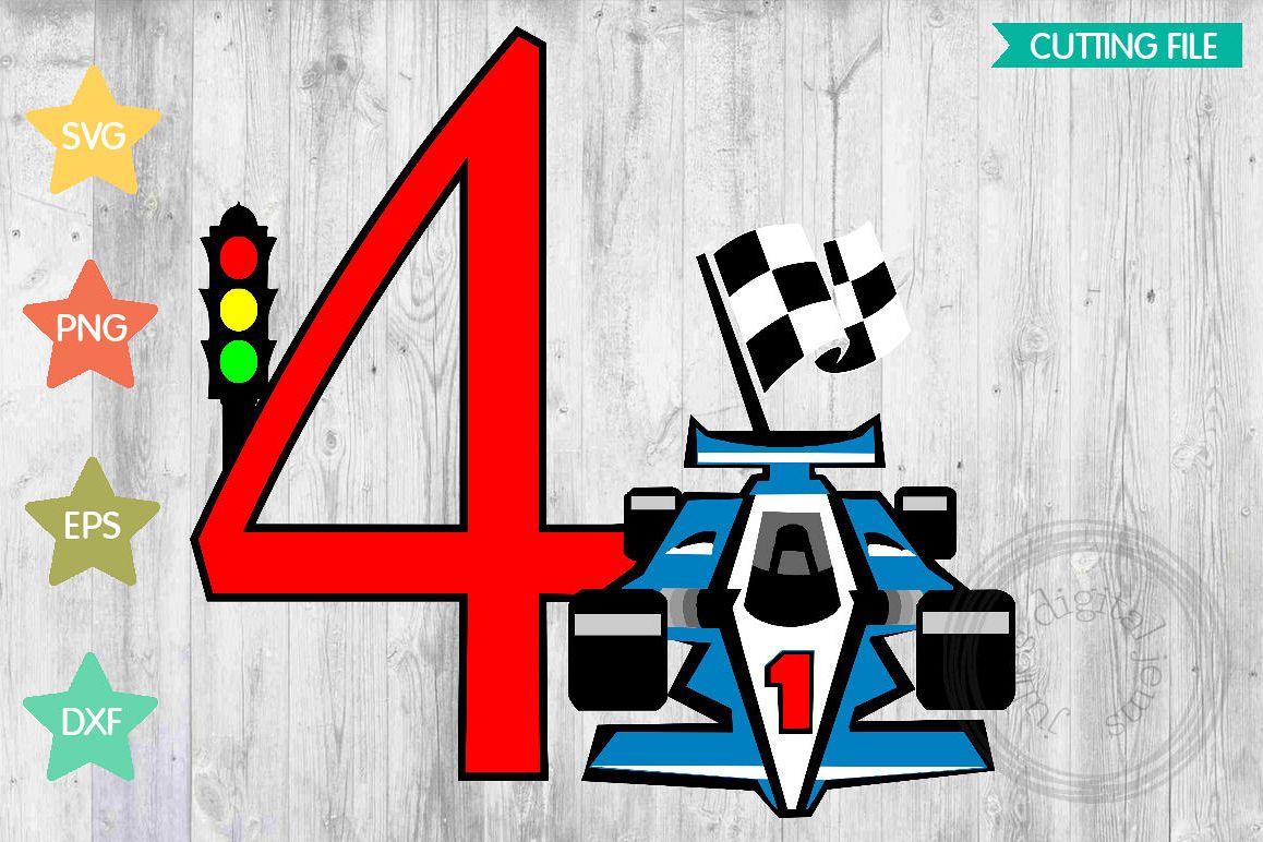 Racing Birthday 4th, by Julies Homemade Jems example image 1