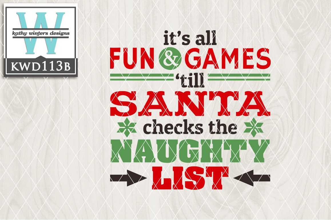 Christmas Cutting File KWD113B example image 1