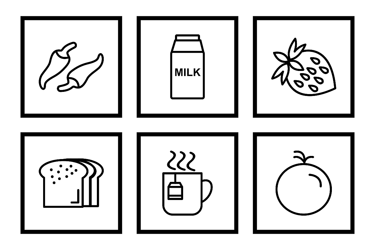 Set Of Food Icons example image 1