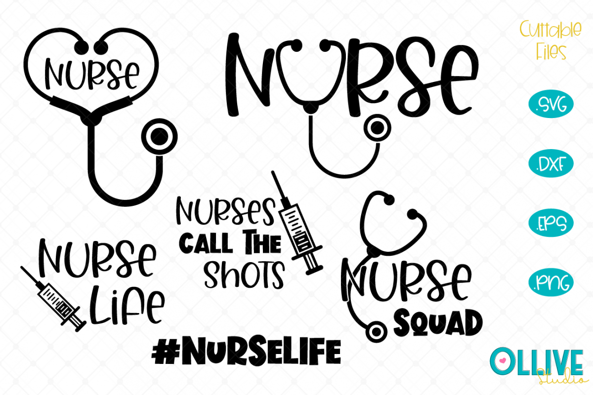 Download Nurse SVG, Nurse Cut File (522004) | Cut Files | Design Bundles