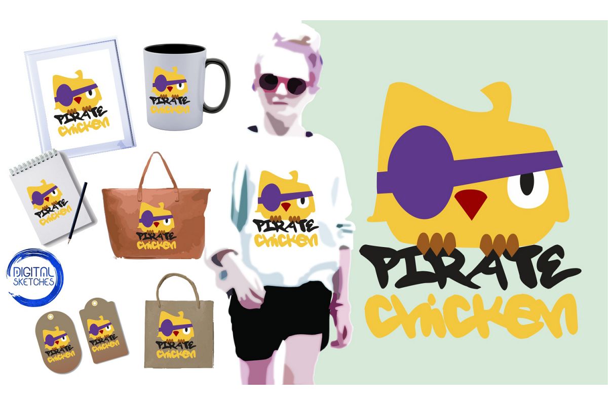 Easter Chicken Chick Cut File Vector Graphics Illustration example image 1