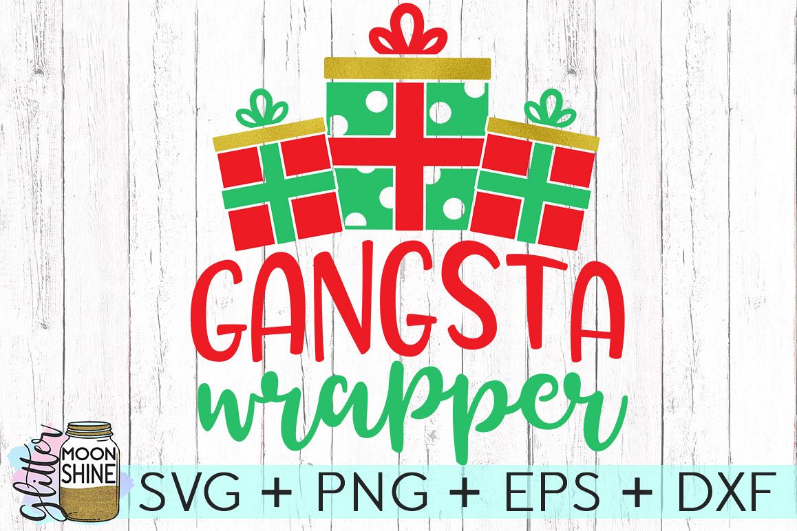 Download Gangsta Wrapper SVG DXF PNG EPS Cutting Files (42586 ...