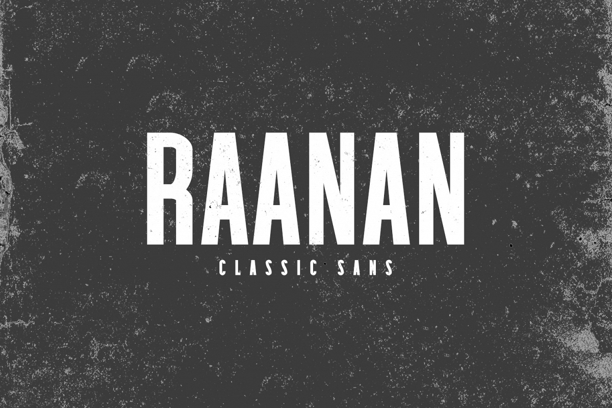 Raanan Classic Sans Serif Font Family example image 1