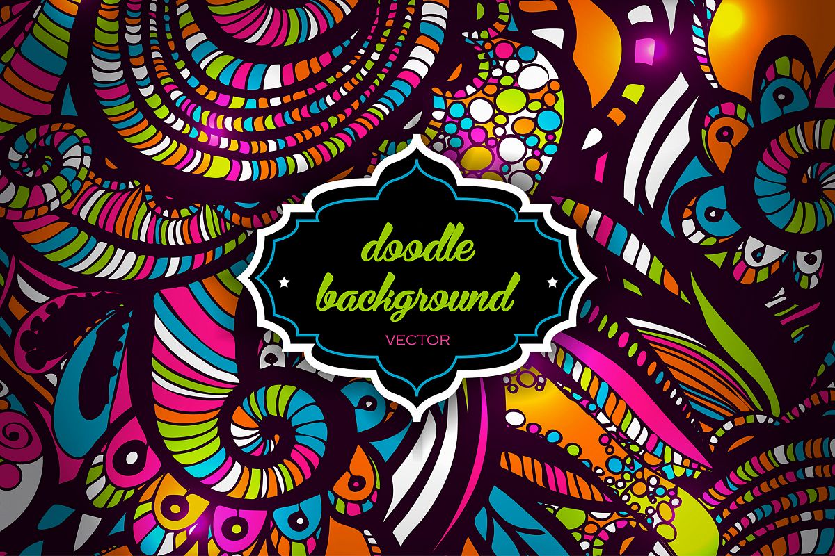 6 Zentangle Inspired pattern set_2. example image 1