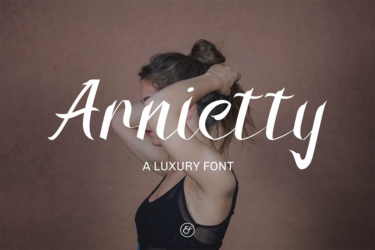 Arnietty - Luxury Font & Uniqe example image 1