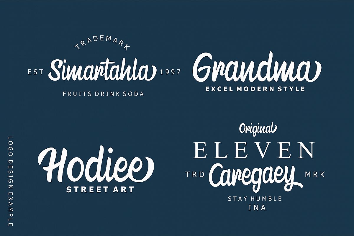 Mainmia Bold Script example image 1