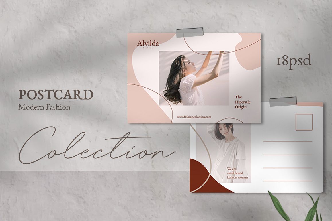 Alvida Postcard Templates example image 1
