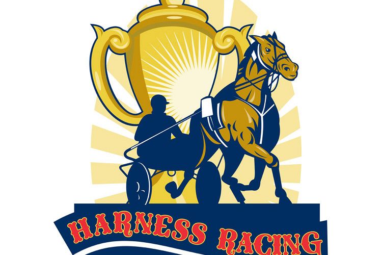 Harness horse race racing championship cup example image 1