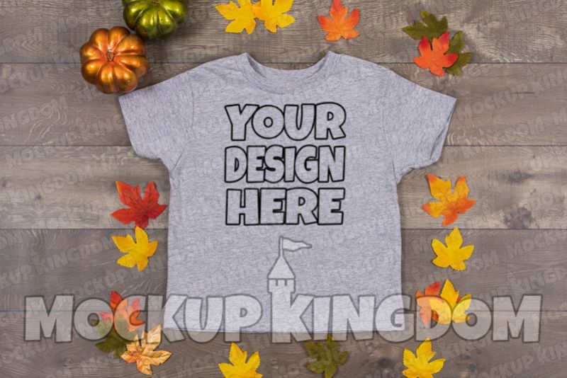 Kids Shirt Mockup, Toddler Shirt Mockup, Youth Shirt Mockup example image 1