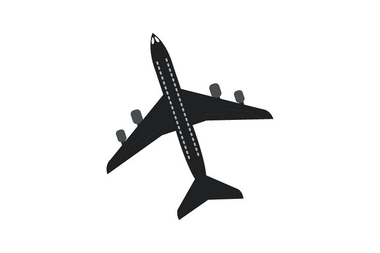 Plane icon example image 1