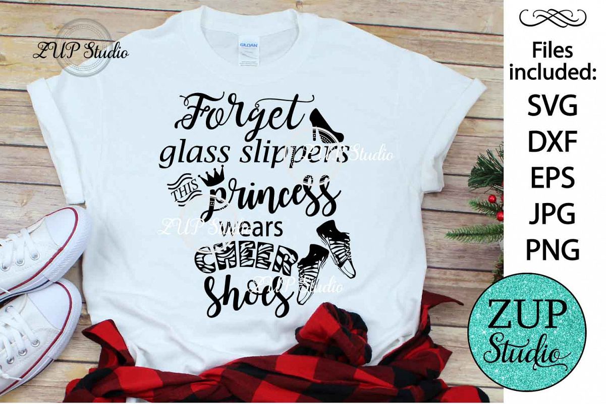 Forget glass slippers svg design 458 example image 1