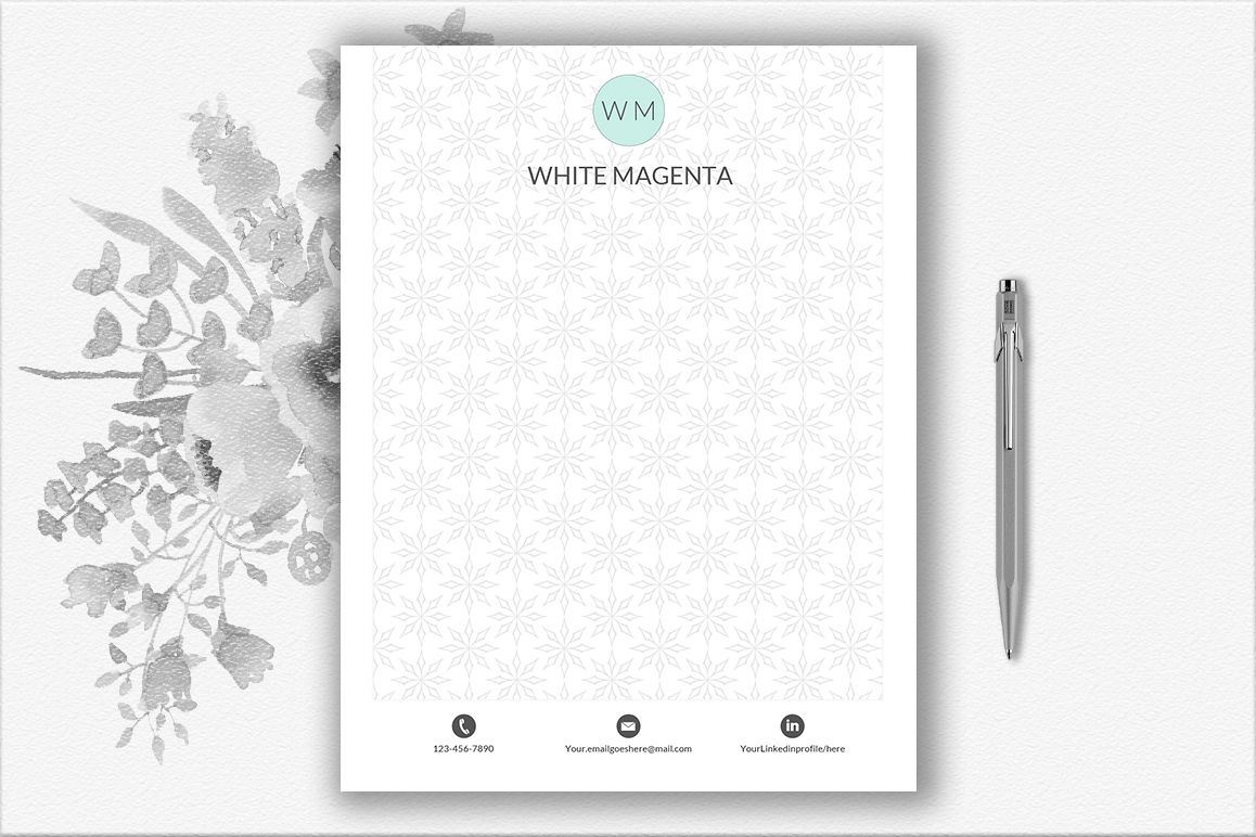 Letterhead Design Template example image 1