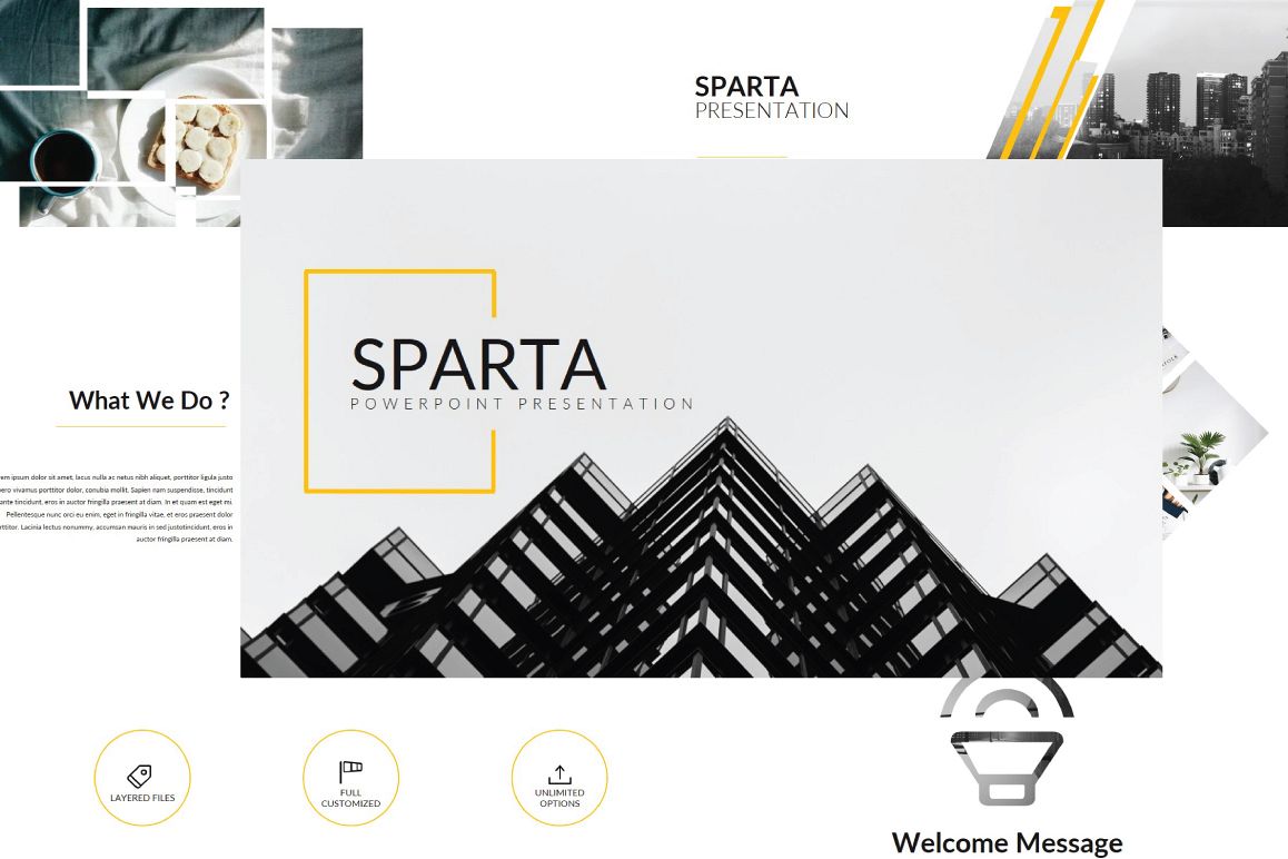 Sparta MNML Keynote Template example image 1