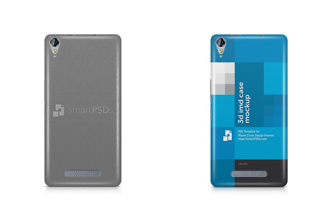 Micromax Canvas Juice 3 Plus 3d IMD Mobile Case Design Mockup 2015 example image 1