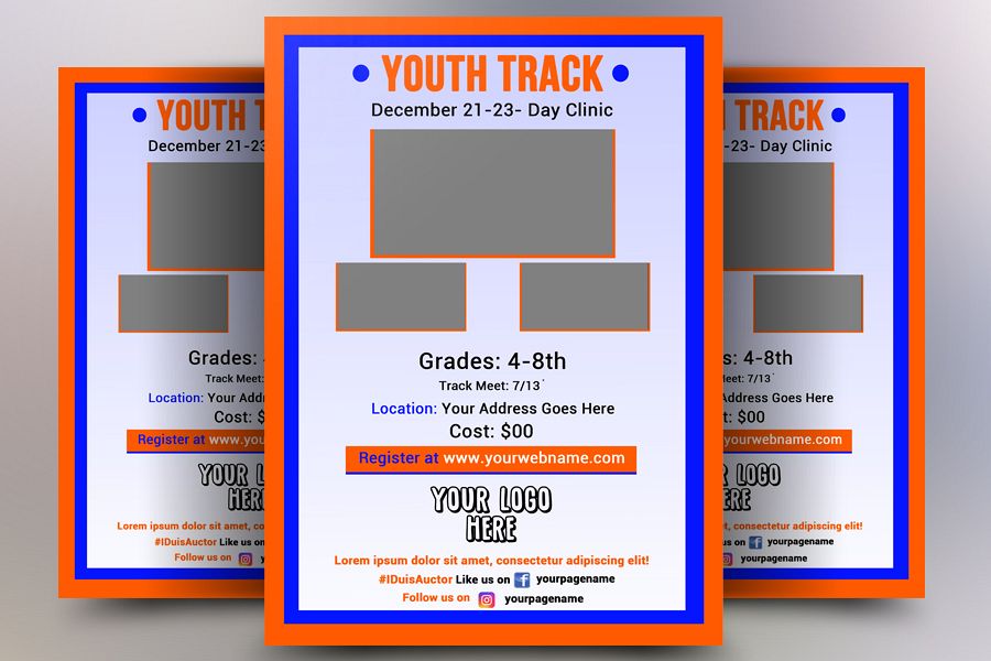 Track Flyer example image 1