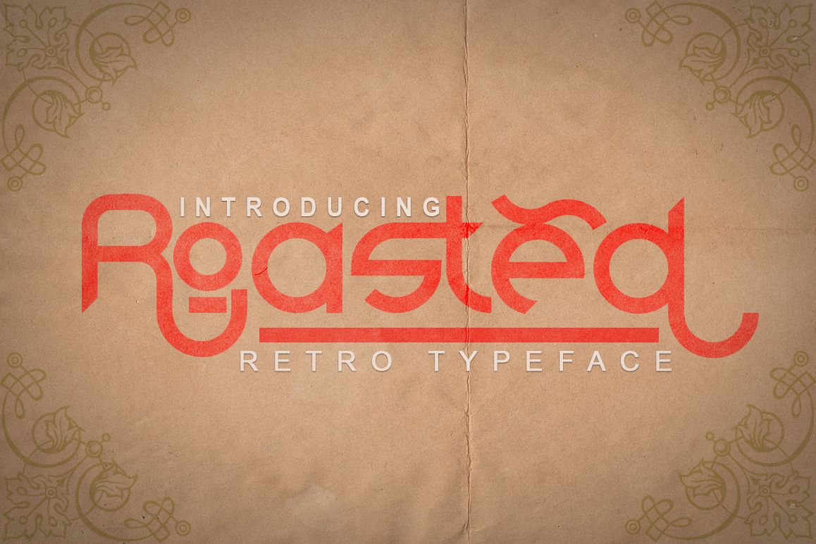 Roasted - Retro Typeface example image 1