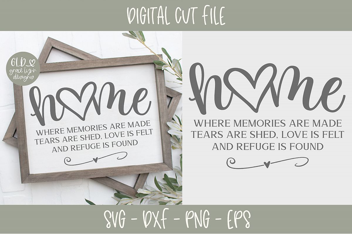 Home Where Memories Are Made - SVG example image 1