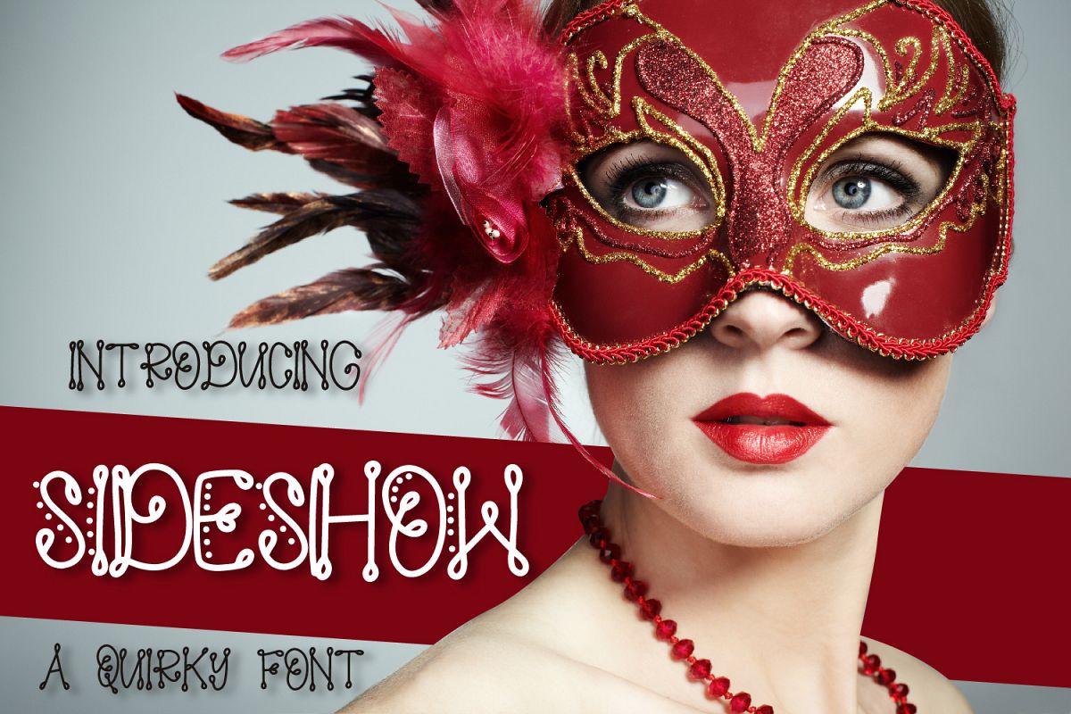 Sideshow - A Unique Hand Drawn Font example image 1