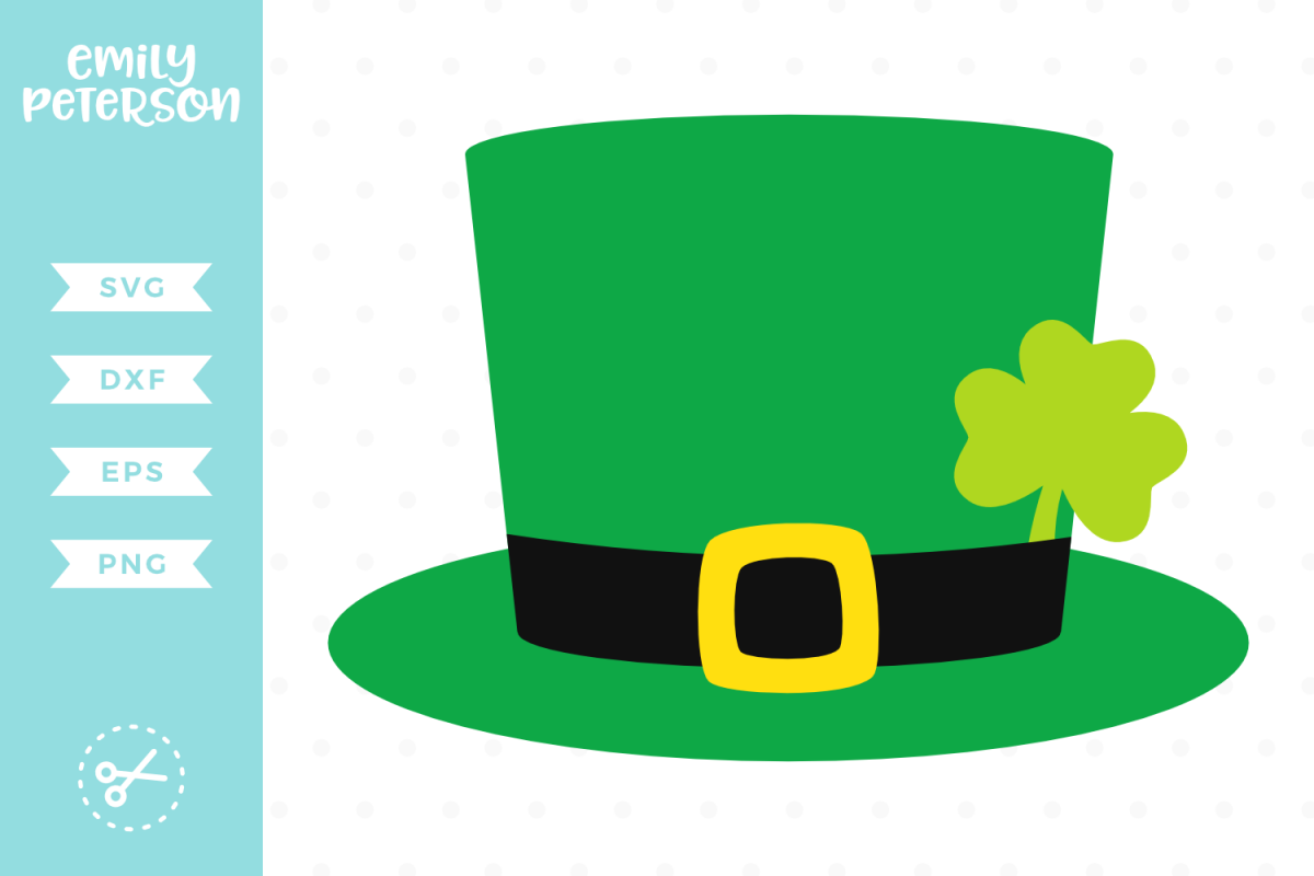 Leprechaun Hat SVG DXF EPS PNG