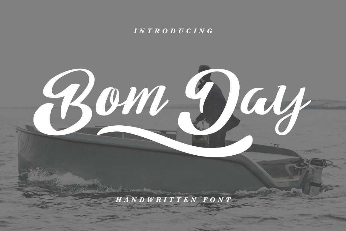 Bom Day Font example image 1