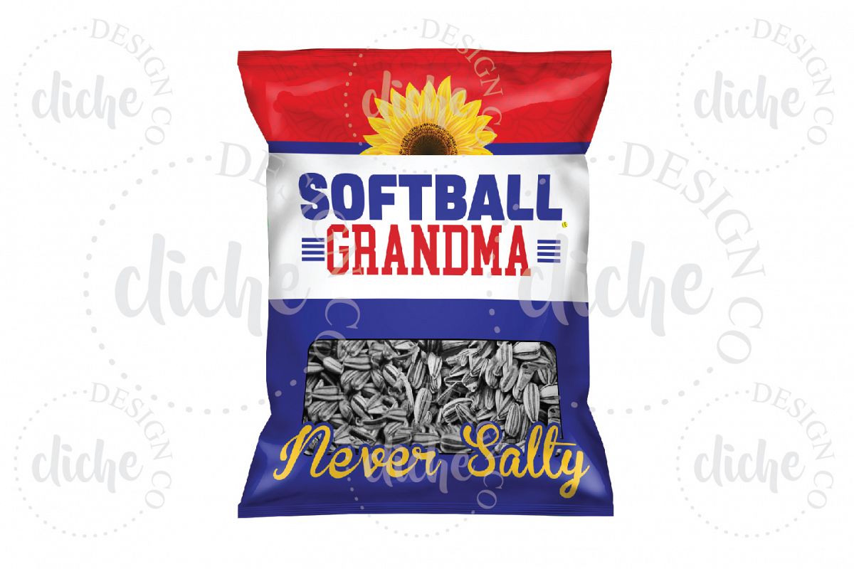 Softball Sublimation Design example image 1