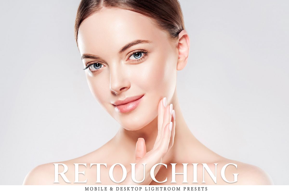 Retouching Mobile & Desktop Lightroom Presets Pack example image 1