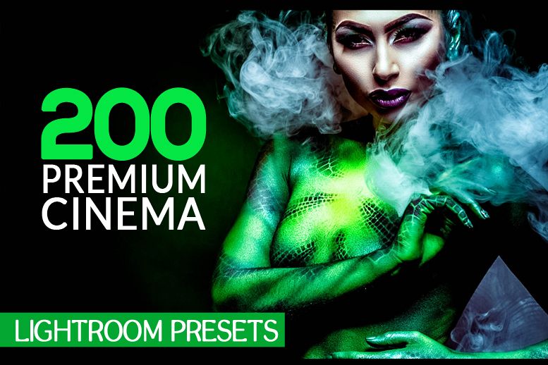 200 Premium Cinema Lightroom Presets (Presets for Lightroom 5,6,CC) example image 1