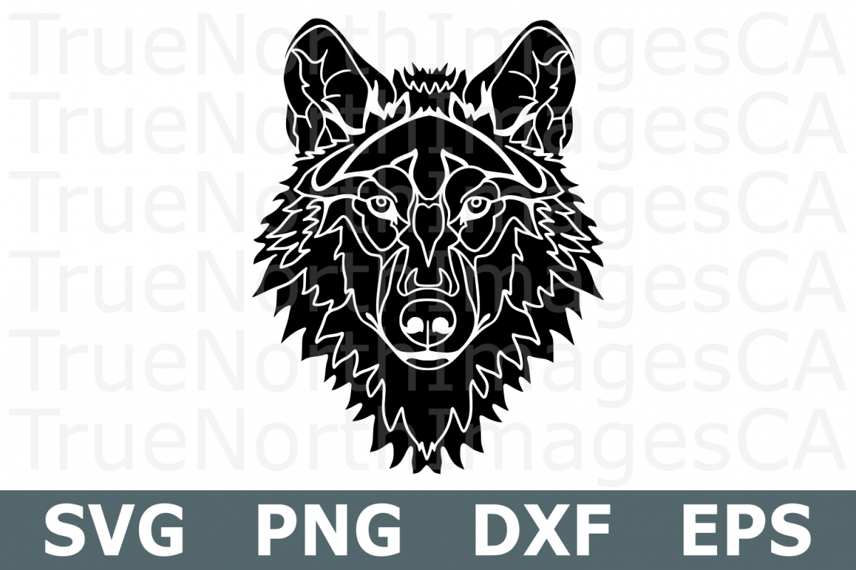Wolf - An Animal SVG Cut File example image 1