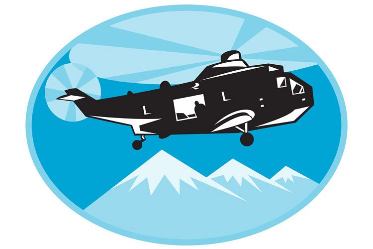 helicopter chopper search and rescue example image 1