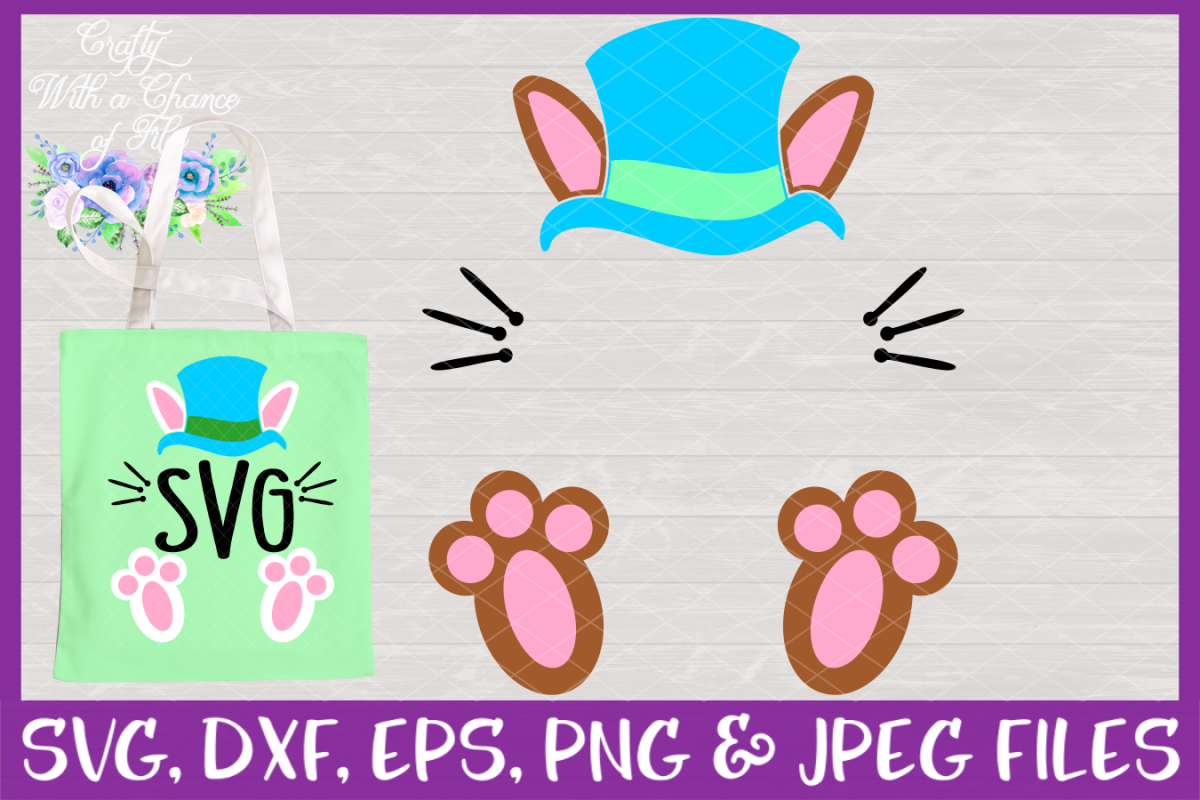 Download Boy Bunny Monogram SVG - Easter Design (15733) | SVGs | Design Bundles