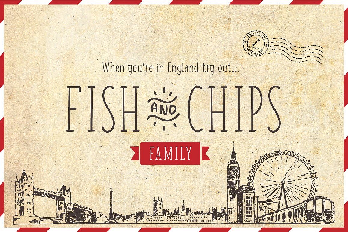 Fish and Chips Family example image 1
