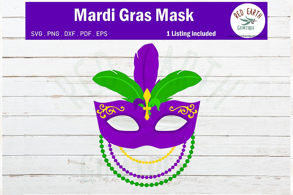 Download Mardi Gras mask svg, Carnival feather mask SVG DXF,EPS,PNG ...