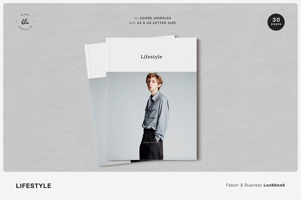 LIFESTYLE Fasion Lookbook example image 1