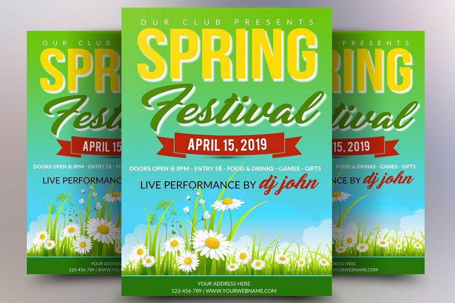 Spring Festival Flyer example image 1