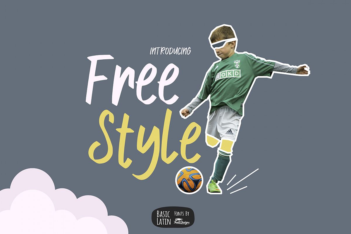 Free Style Marker Font example image 1