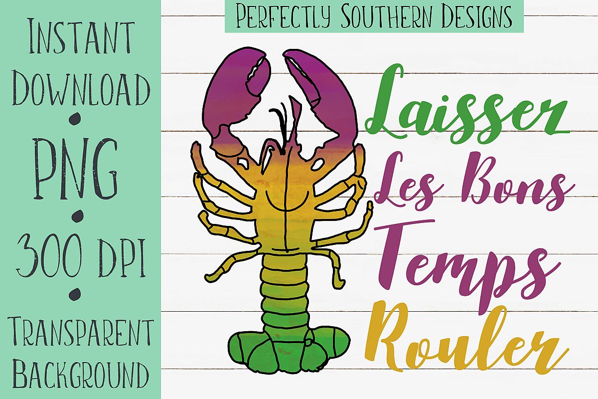 Laissez Les Bons Temps Rouler Crawfish example image 1
