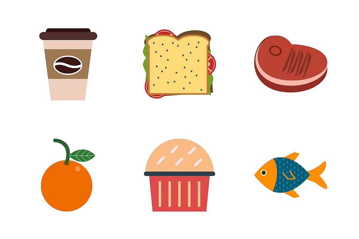 Set Of Food Icons example image 1