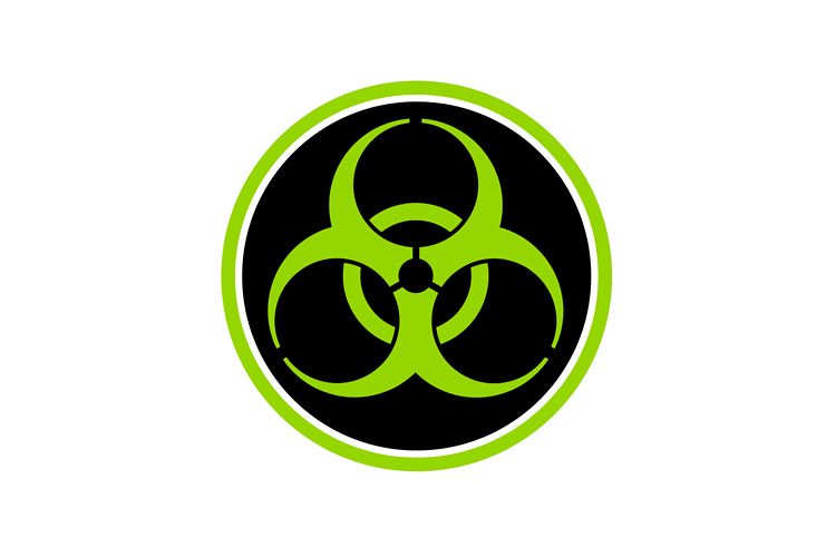 Biohazard Symbol Circle example image 1