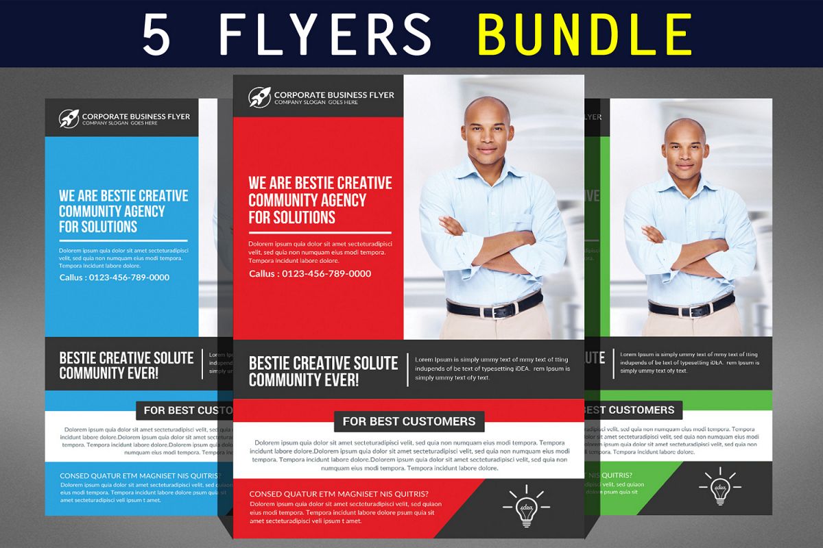 Creative Business Flyer Bundle example image 1