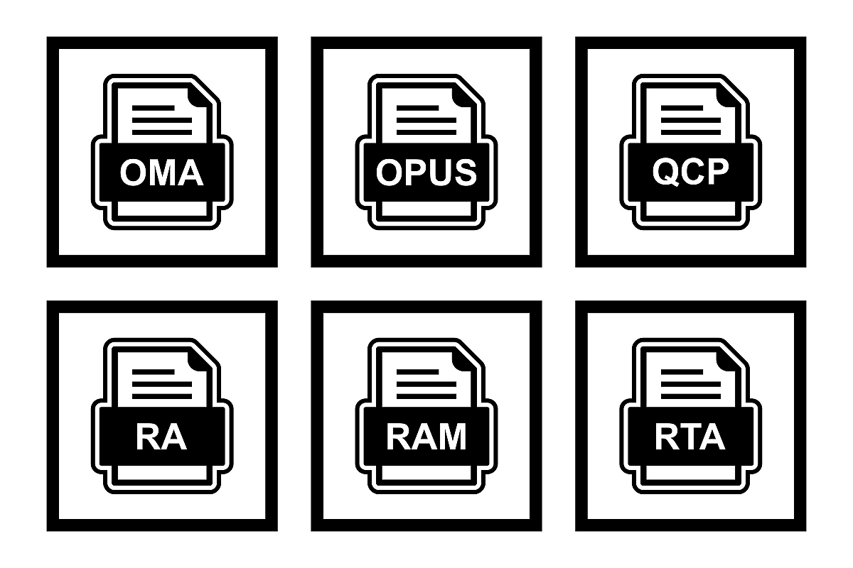Set Of File Formats Icons example image 1