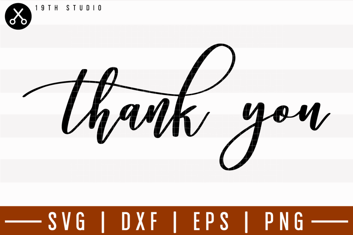 Thank You SVG | M6F10