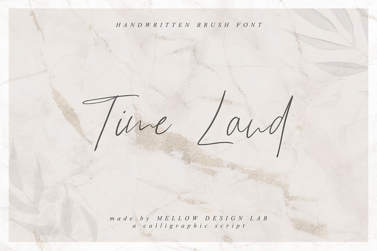 Time Land Font example image 1